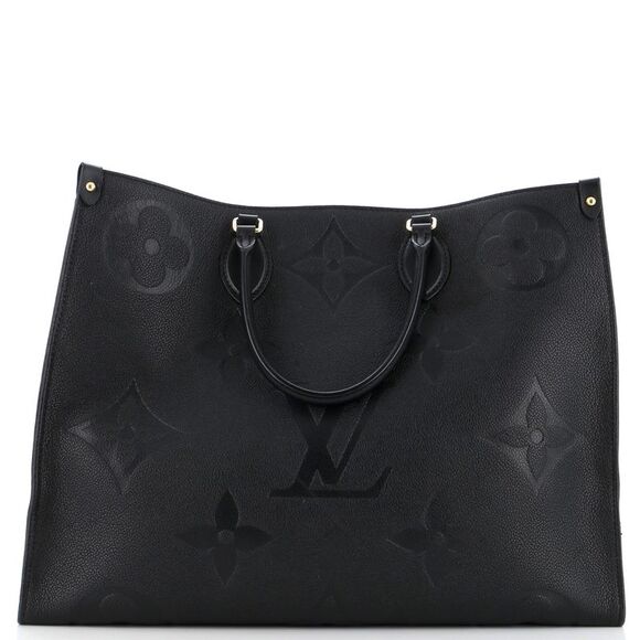 Louis Vuitton OnTheGo Tote Monogram Empreinte Giant GM Black - Picture 1 of 9